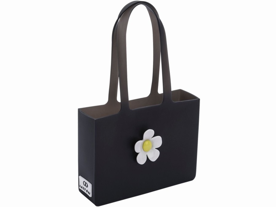 Bolsos Melissa Lazy Oaf Bloom Mujer - Negras - Argentina FAB-473860